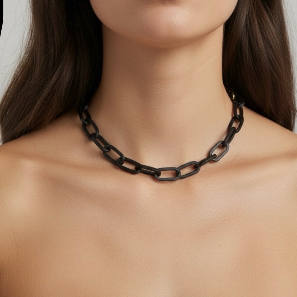 Amazon Black Chain Necklace